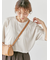 パターンメッシュTシャツ