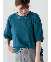 パターンメッシュTシャツ