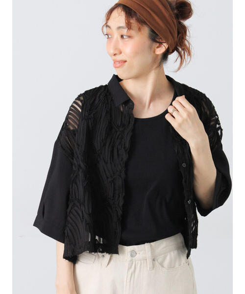 cheer札幌2025summer catalogリネン羽織未使用品 cheer札幌2025summer catalogリネン羽織未使用品