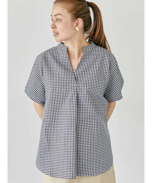 【イージーケア】ドルマンスキッパーブラウス