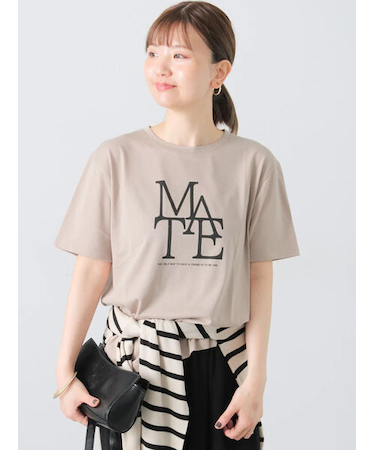 重ねロゴプリントTシャツ《2025summer catalog item》