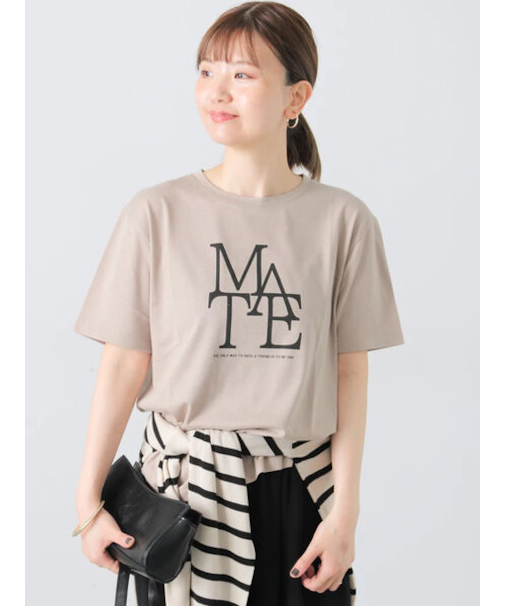 重ねロゴプリントTシャツ《2025summer catalog item》