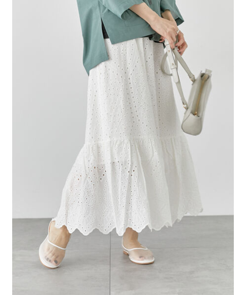 アイレットレーススカート