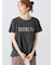 ピグメントロゴプリントTシャツ