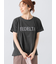 ピグメントロゴプリントTシャツ