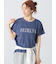 ピグメントロゴプリントTシャツ