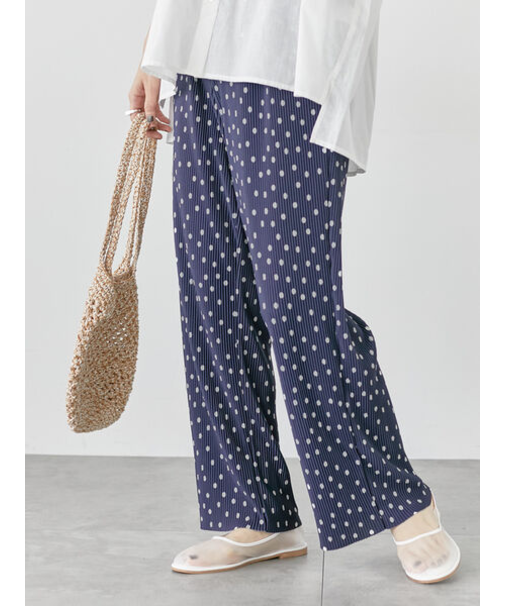 【セルフカット】無地/柄アソートプリーツパンツ