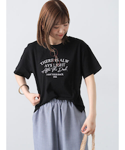 メガネ刺繍Tシャツ
