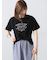 メガネ刺繍Tシャツ