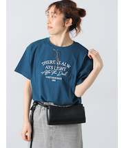 メガネ刺繍Tシャツ