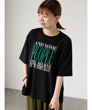 【接触冷感】ビッグロゴリラックスTシャツ