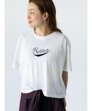 【接触冷感】フロントミニ刺繍Tシャツ