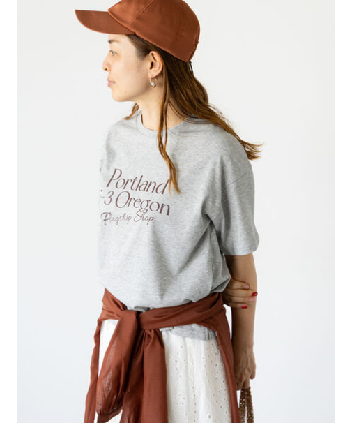 【接触冷感】フロントロゴTシャツ