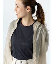【接触冷感】フロントロゴTシャツ