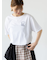 前後エンブロイダリーTシャツ