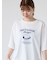 ハンバーガーモチーフプリントTシャツ