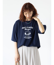 ハンバーガーモチーフプリントTシャツ