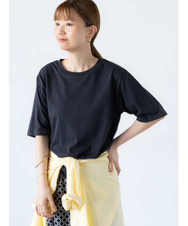 【接触冷感】クルーネックTシャツ
