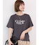 メガネ刺繍プリントTシャツ