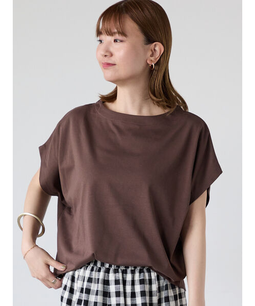 【MIYABIlululemonトップスセット】 接触冷感】ドルマンボートネックトップス｜ルノンキュールの通販