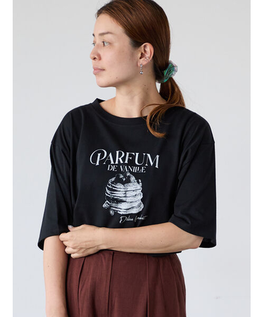 パンケーキモチーフTシャツ