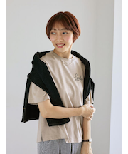 【接触冷感】ワンポイントロゴTシャツ
