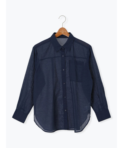インディゴシアーシャツ《2025autumn catalog item》