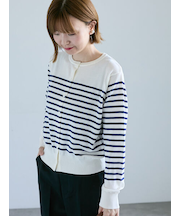 シルクタッチクルーカーディガン《2025autumn catalog item》