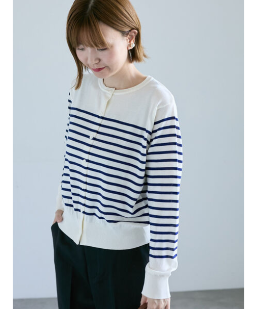 シルクタッチクルーカーディガン《2025autumn catalog item》