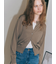 シルクタッチクルーカーディガン《2025autumn catalog item》