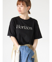 【接触冷感】箔プリントロゴTシャツ