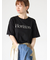 【接触冷感】箔プリントロゴTシャツ