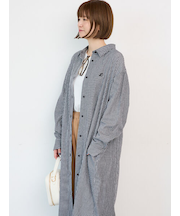 刺繍入りアソートシャツワンピース《2025autumn catalog item》