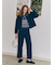 センタープレスストレートデニムパンツ《2025autumn catalog item》