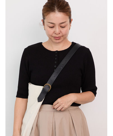 ヘンリーネックプルオーバーニット《2025autumn catalog item》