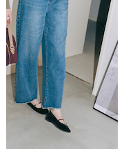 カットオフストレートデニムパンツ《2025autumn catalog item》