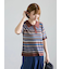 マルチボーダーポロニット《2025autumn catalog item》
