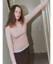 長袖シアートップス《2025autumn catalog item》