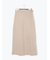 スウェード調バイアススカート《2025autumn catalog item》