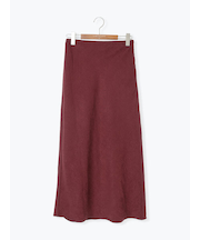 スウェード調バイアススカート《2025autumn catalog item》