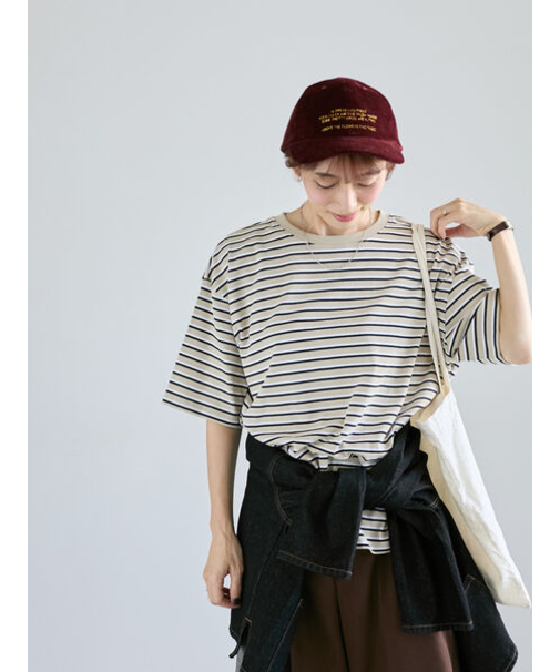 マルチボーダーTシャツ