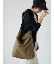 キャンバスショルダートートバッグ《2025autumn catalog item》