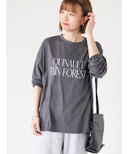 プリントアソートロングTシャツ