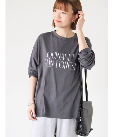 プリントアソートロングTシャツ