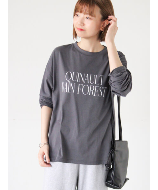 プリントアソートロングTシャツ