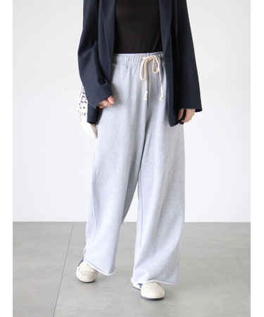 スウェットワイドパンツ《2025autumn catalog item》