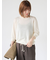 コットンクルーネックニット