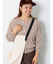 もちもちクルーネックカーディガン