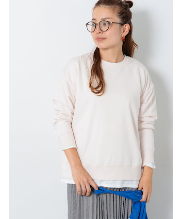 リラックス裏毛スウェット