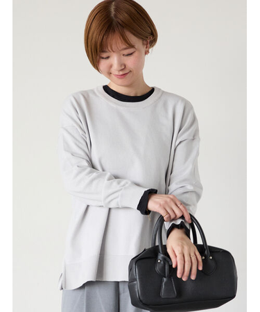 無地/柄アソートクルーネックニット